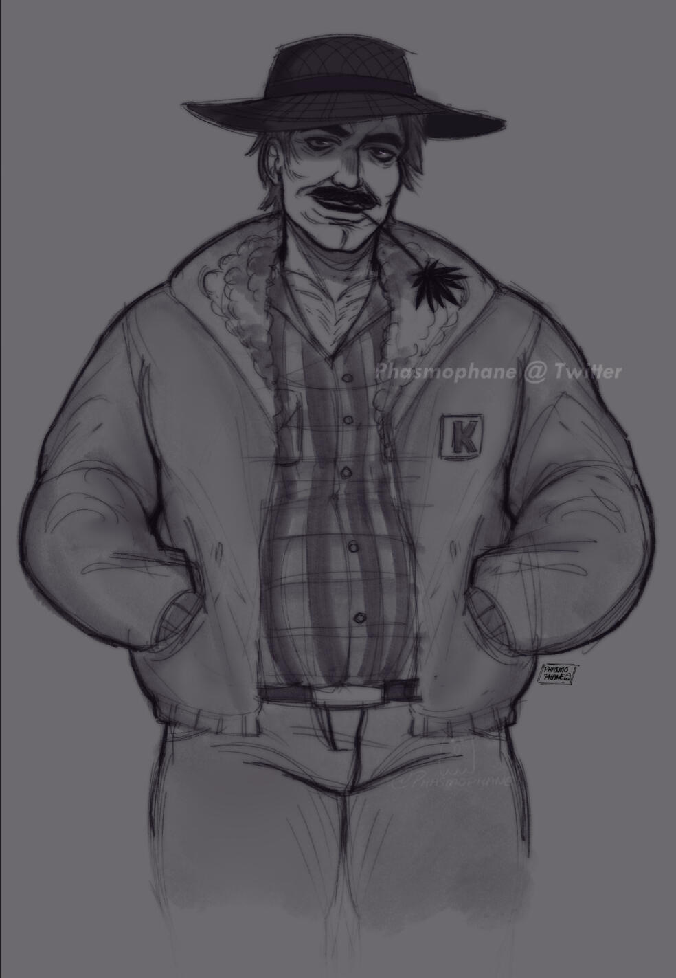 B/W Sketch